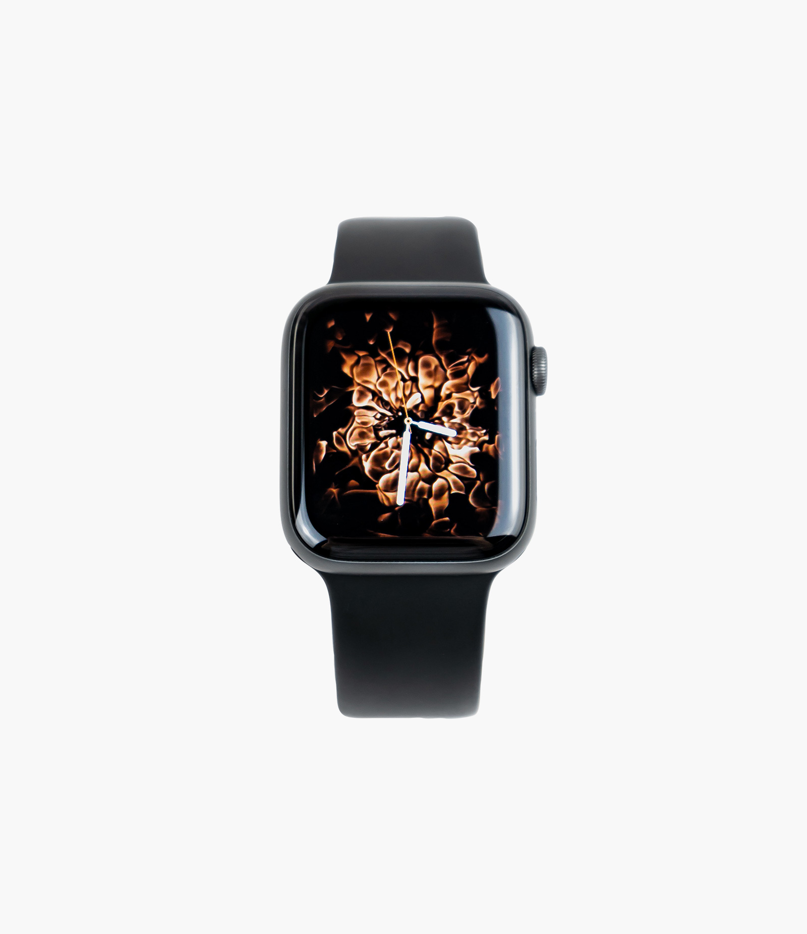 Apple watch series 4 space gray aluminum case top